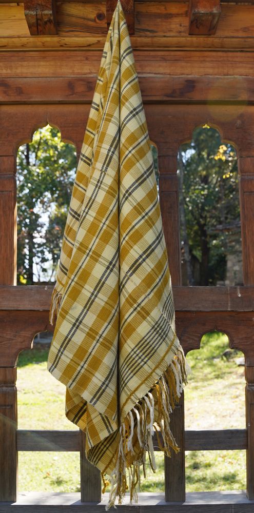 Throw blankets - Throw DORJIBI KC - BHUTAN TEXTILES