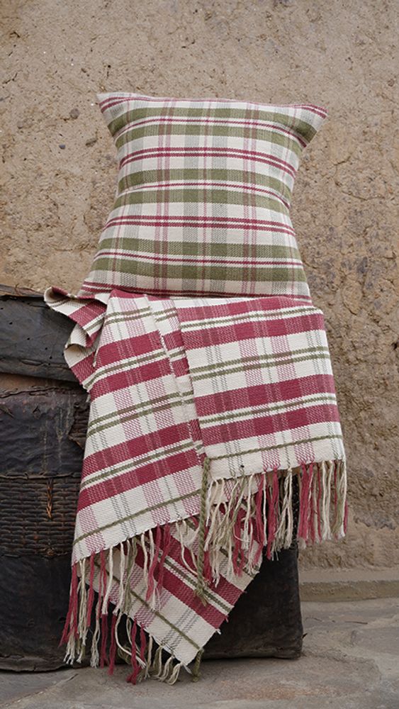 Cushions - Cushion & Throw DORJIBI KHEMPA - BHUTAN TEXTILES