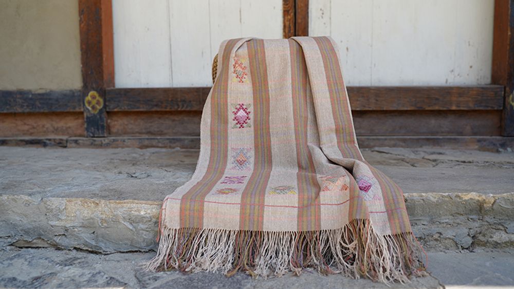 Plaids - Plaid DHARMA - BHUTAN TEXTILES