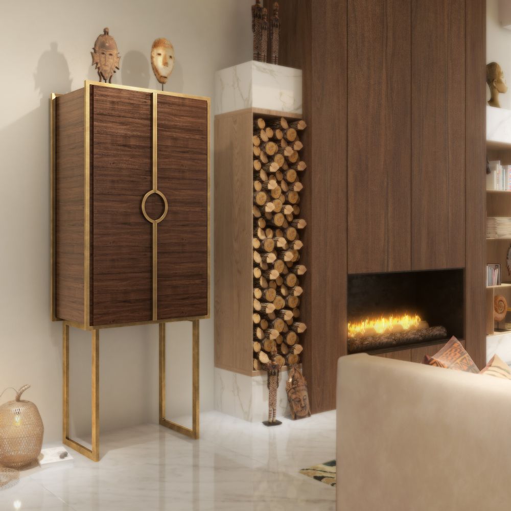Design objects - Liquor cabinet Emile  1 - ATELIER LANDON