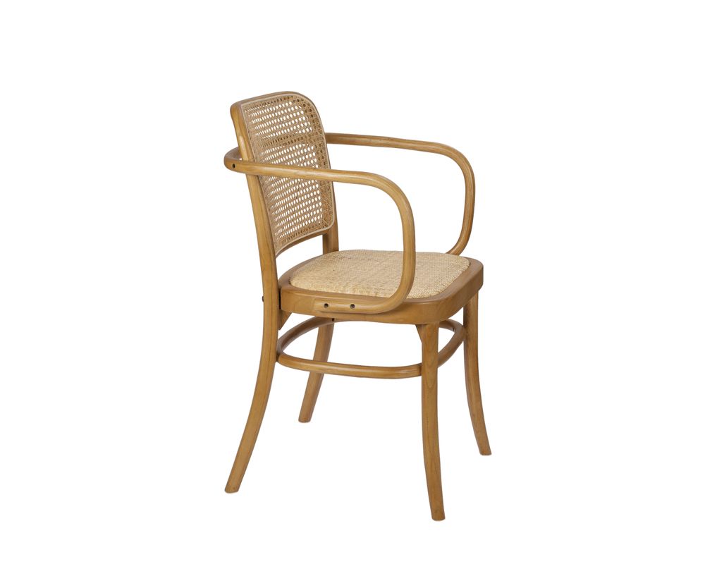Chairs - Vega chair in elm wood 45x41x81 cm MU22016 - ANDREA HOUSE