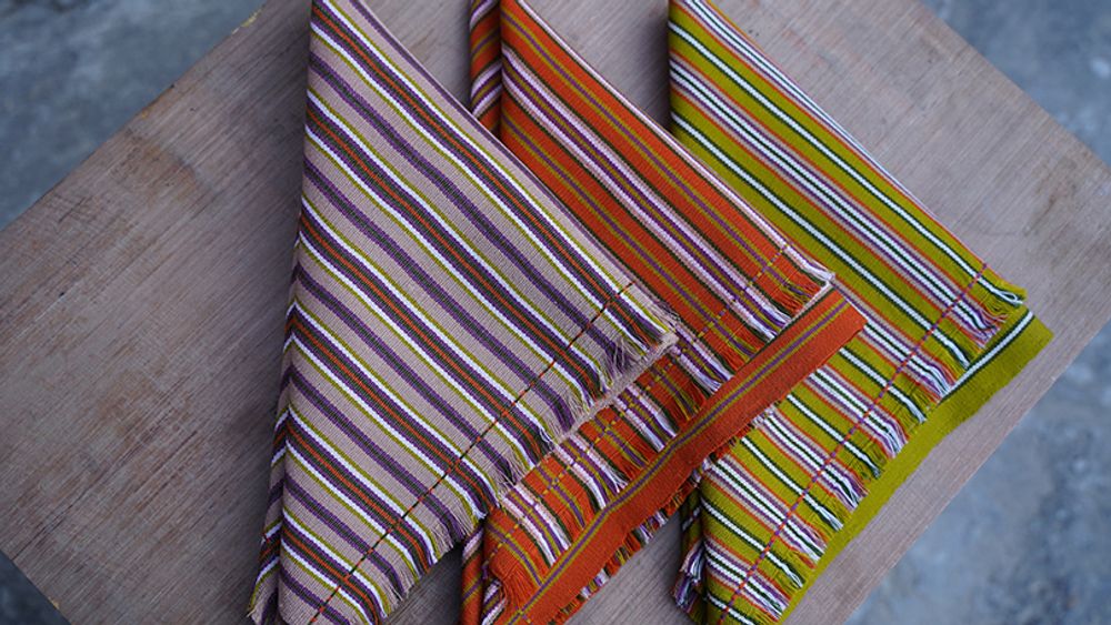 Table linen - Napkin SABAH - BHUTAN TEXTILES