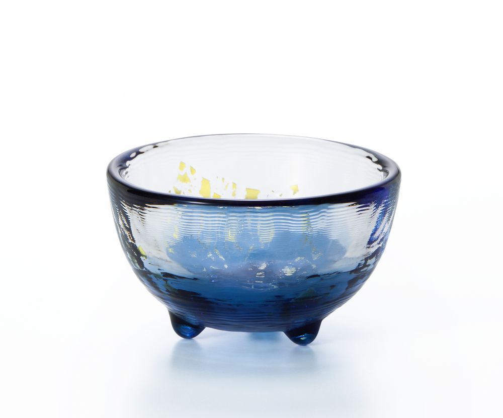 Glass - Blue sake glass set - ISHIZUKA GLASS CO., LTD.
