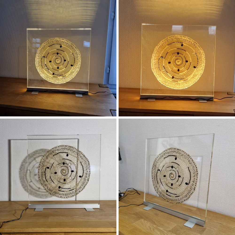 Unique pieces - UFO Luminous Art Object - FLAVYART