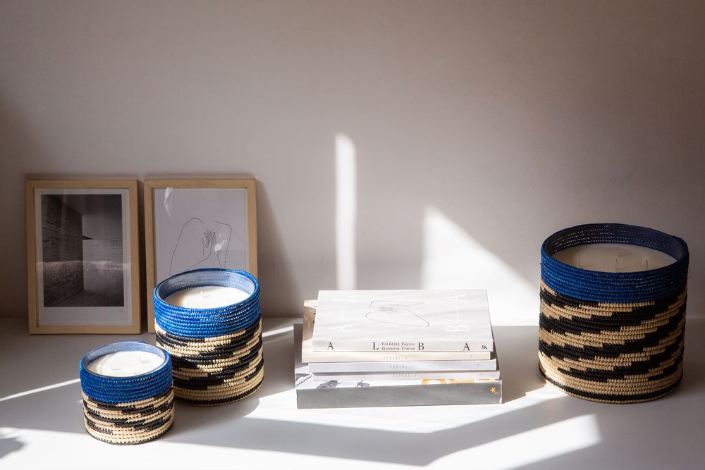 Decorative objects - Raphia Sana - CÔTÉ BOUGIE MARRAKECH