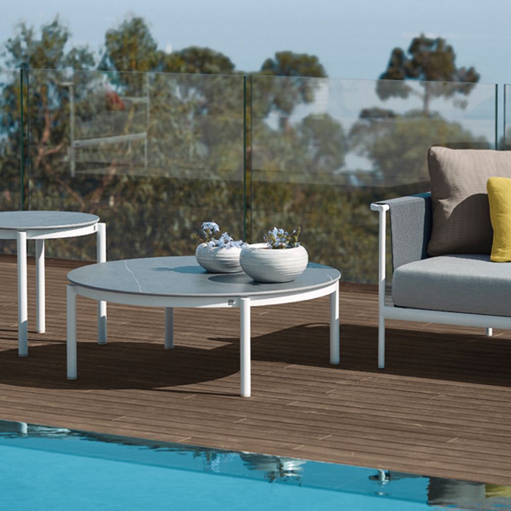 Tables de jardin - Table basse OUTLINE dim.110 céramique - SIFAS