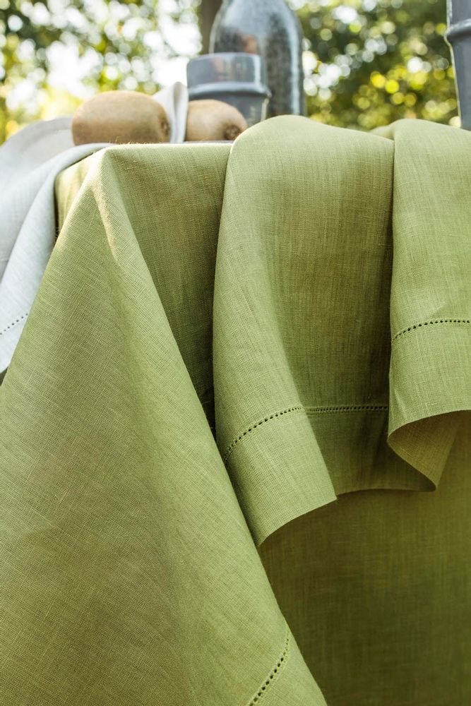Table linen - Florence Platane - Linen towel, set, head-to-head and tablecloth - ALEXANDRE TURPAULT