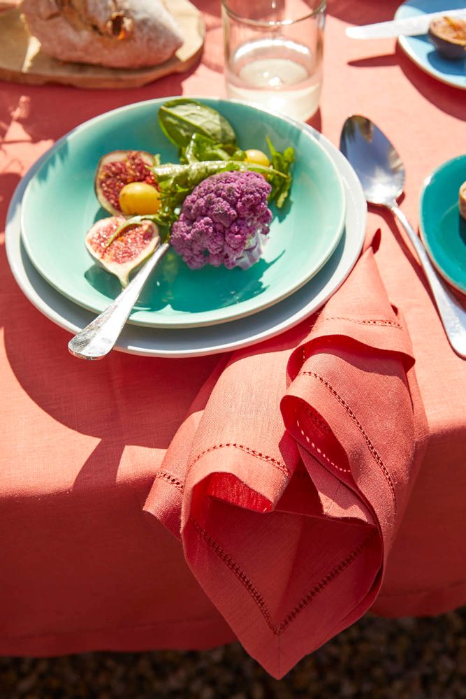 Table linen - Florence Rooibos - Napkin, placemat, tablerunner and tablecloth - ALEXANDRE TURPAULT