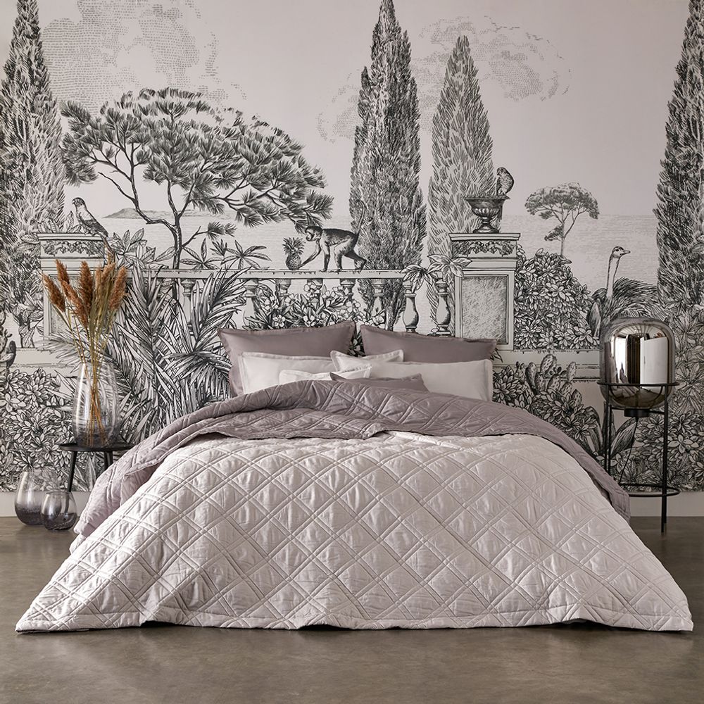 Throw blankets - Merveille Zibeline / Nacre - Bedcover - ALEXANDRE TURPAULT