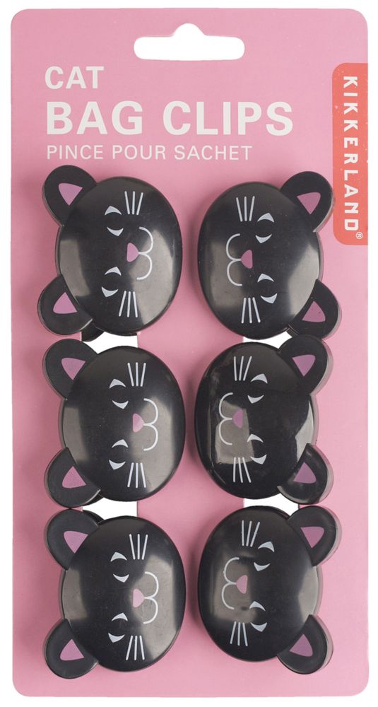 Ustensiles de cuisine - CLIPS DE SAC  CHAT - KIKKERLAND