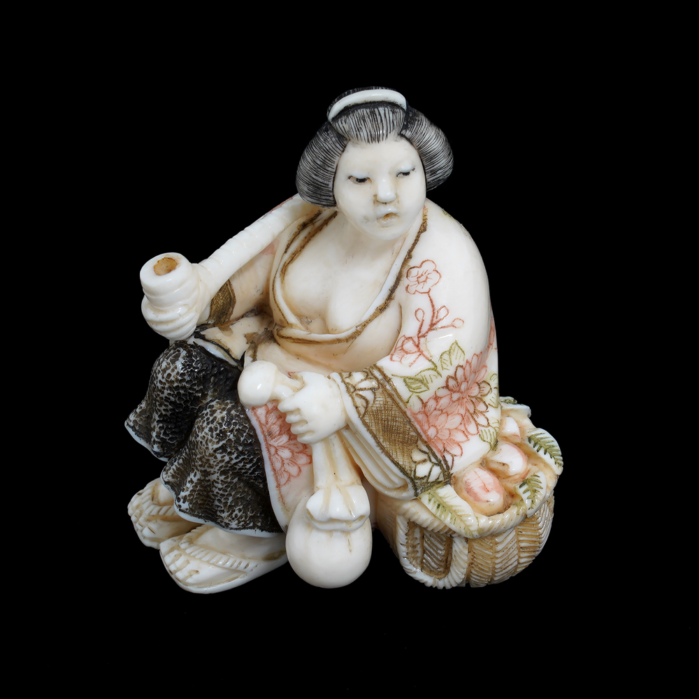 Sculptures, statuettes and miniatures - Mammoth Ivory Netsuke - TRESORIENT