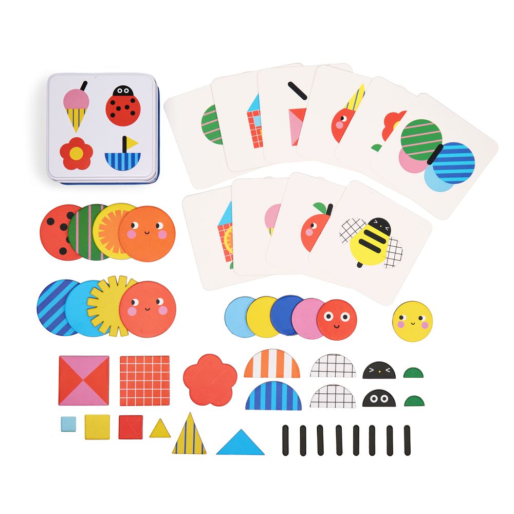 Jouets enfants - JEU DE FORMES - KIKKERLAND
