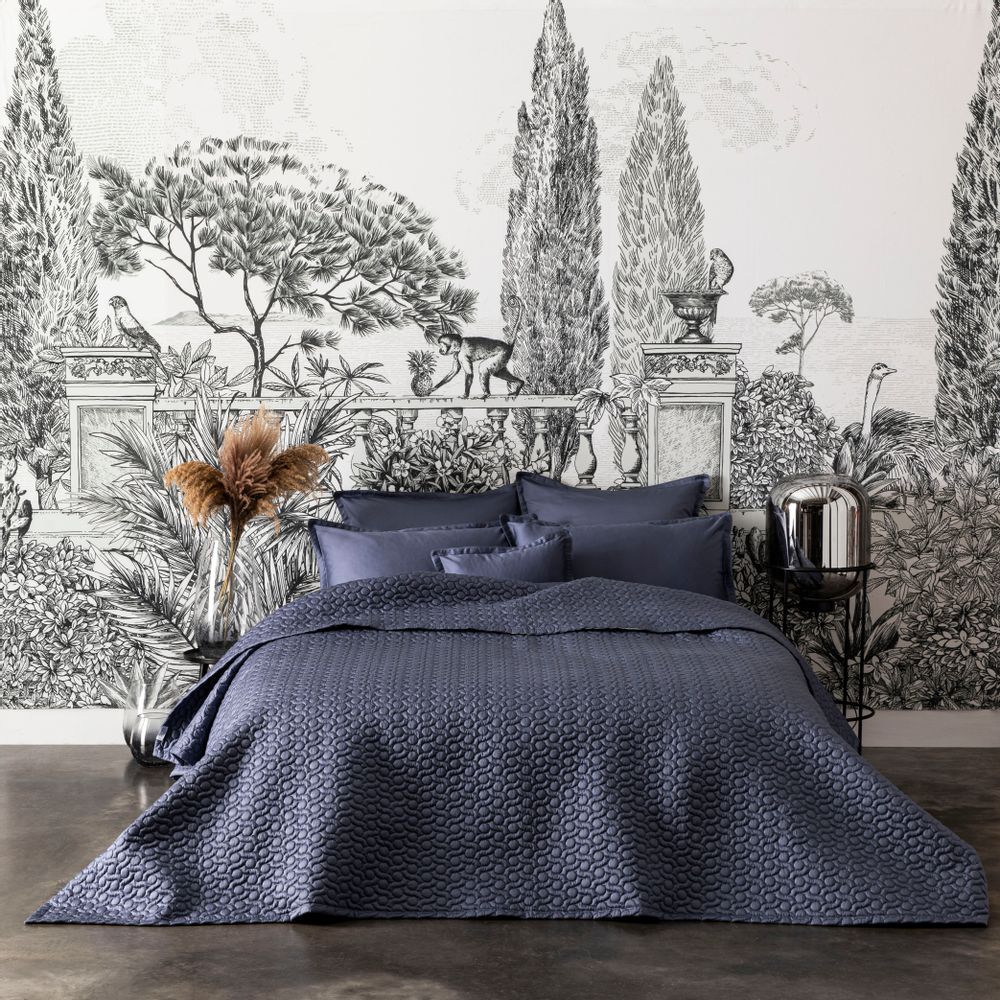 Throw blankets - Marine Poetry - Bedspread - ALEXANDRE TURPAULT