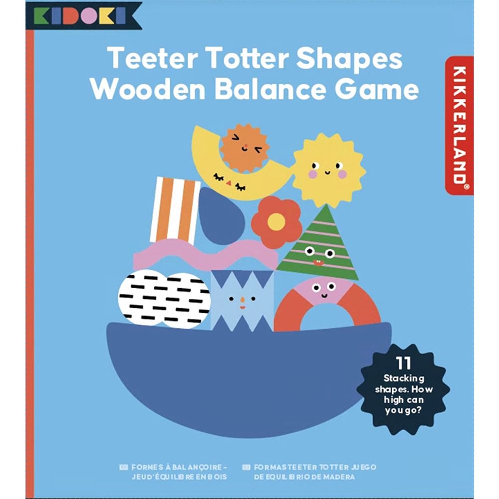 Toys - WOODEN BALANCE GAME - KIKKERLAND