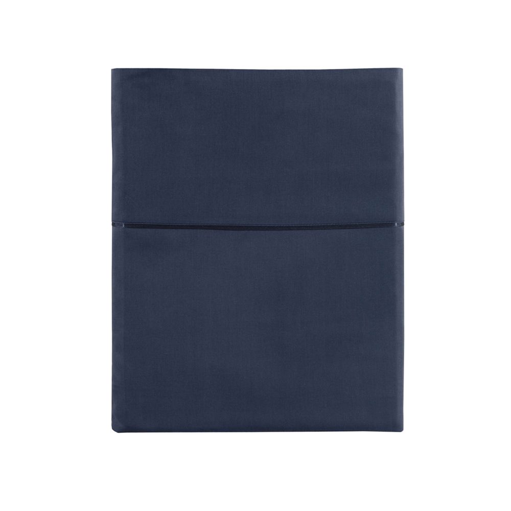 Bed linens - Teophile Marine - Cotton Sateen Bed Set - ALEXANDRE TURPAULT