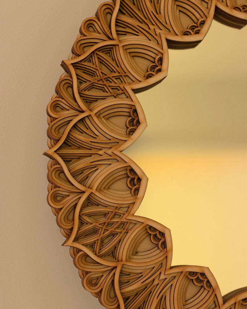 Miroirs - Miroir mural Art Déco - BHDECOR