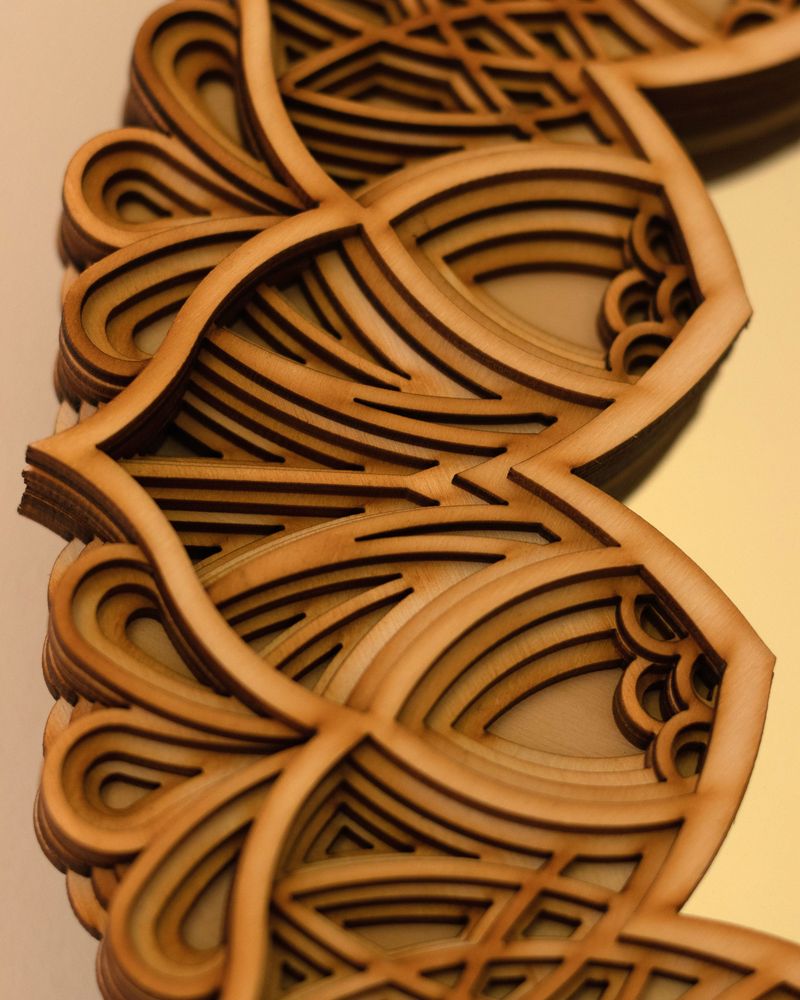 Miroirs - Miroir mural Art Déco - BHDECOR