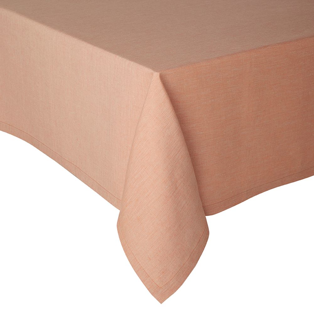 Linge de table textile - Chambray Capucine - Nappe et serviette en lin - ALEXANDRE TURPAULT