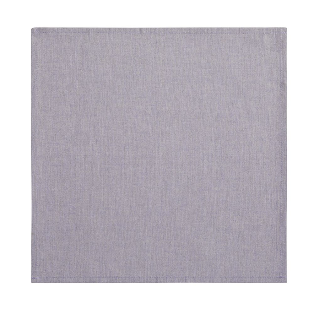Linge de table textile - Chambray Lila - Nappe et serviette en lin - ALEXANDRE TURPAULT