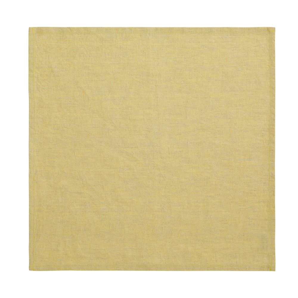 Table linen - Chambray Yuzu - Tablecloth and Napkin - ALEXANDRE TURPAULT