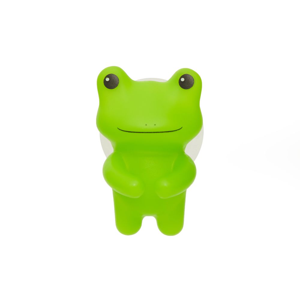 Bath accessories for children - FROG TOOTHBRUSH HOLDER - KIKKERLAND