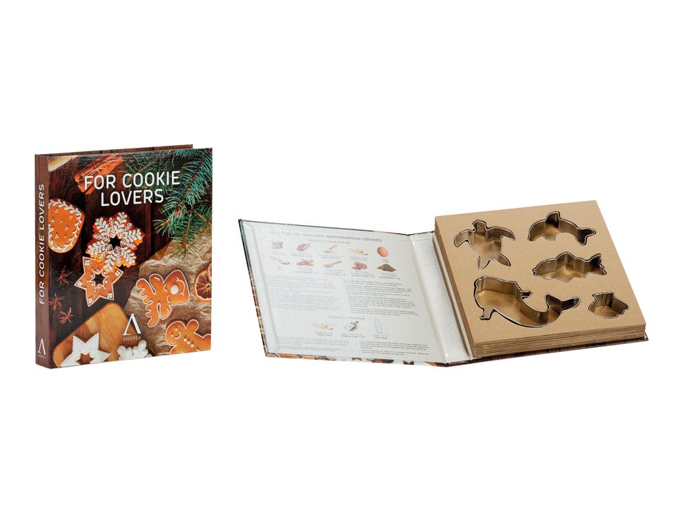 Kitchen utensils - Set of 5 Stainless Steel Cutters, Sea Animals, 19 x 21 x 3 cm CC22052 - ANDREA HOUSE