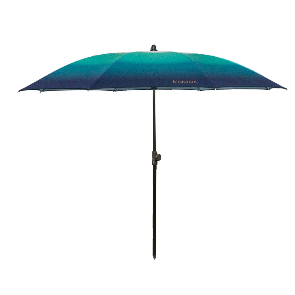 Objets design - Parasol de plage - Psyché bleu lagon - Klaoos - KLAOOS