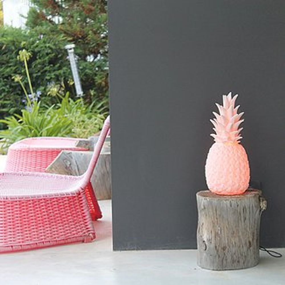 Outdoor decorative accessories - THE PIÑACOLADA LAMP - MADE IN SPAIN - GOODNIGHT LIGHT