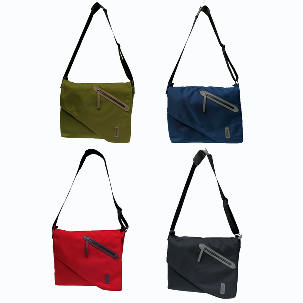 Bags and totes - Handmade bike bag "Urbana"in Cordura with adjustable shoulder and waist straps and removable laptop case - ELENA KIHLMAN
