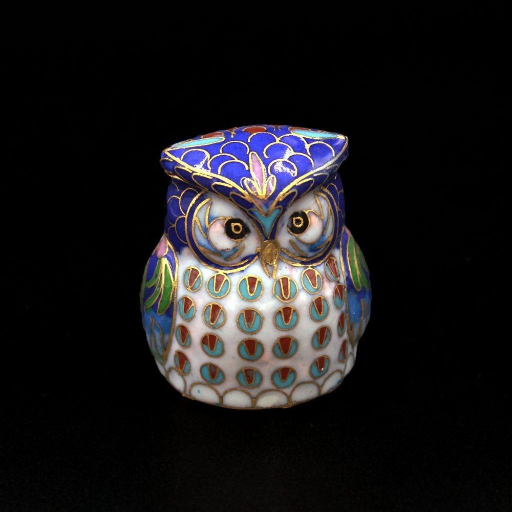 Sculptures, statuettes et miniatures - Petits animaux en cloisonné émaillé - TRESORIENT
