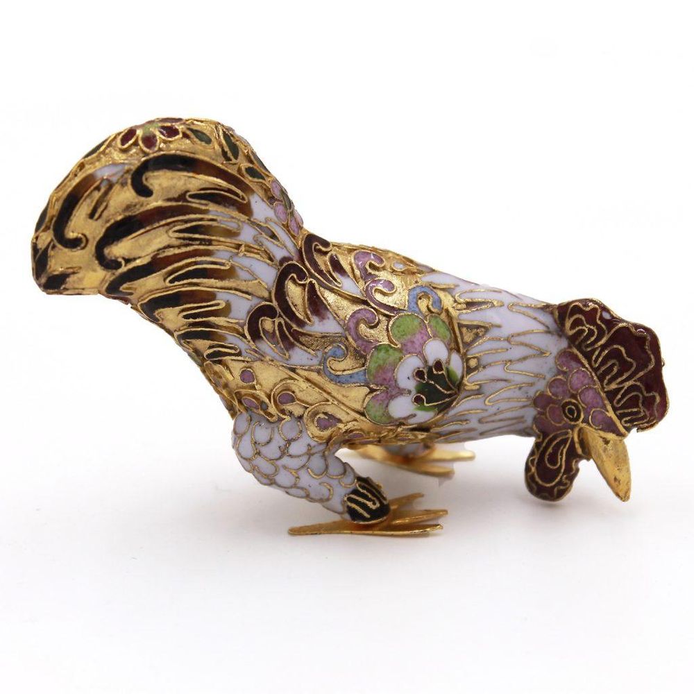 Sculptures, statuettes et miniatures - Petits animaux en cloisonné émaillé - TRESORIENT