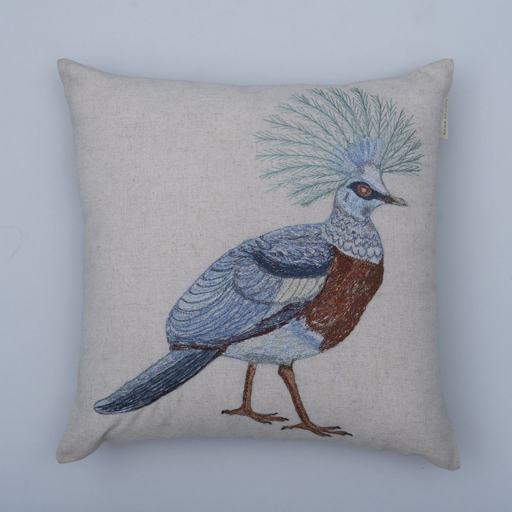 Cushions - Embroidered cushions - NEERU KUMAR