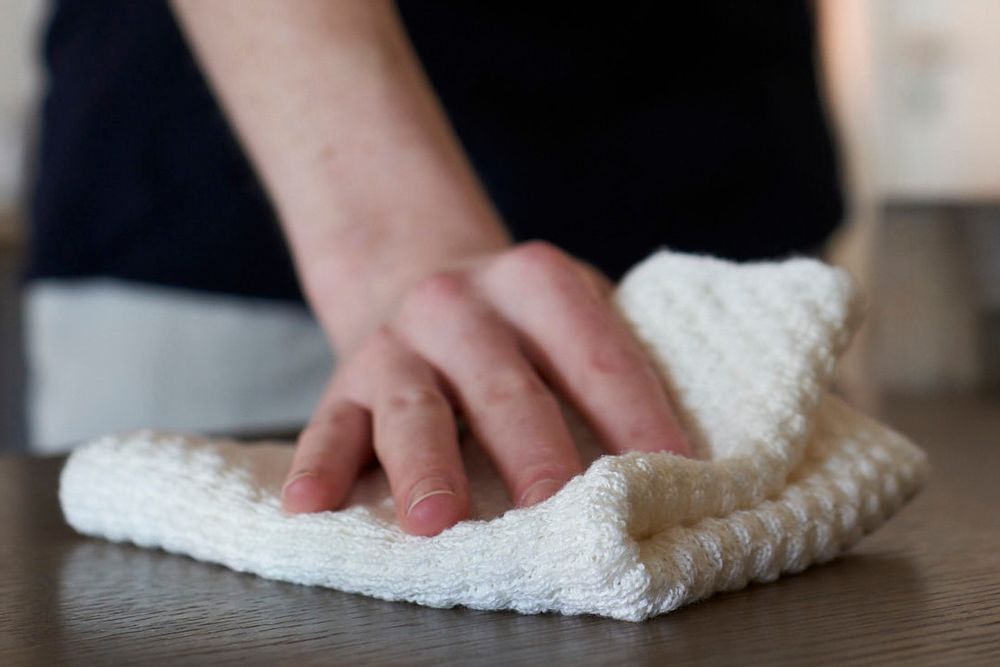 Tea towel - Chanvra : Hemp wipes - DESIGN FOR RESILIENCE