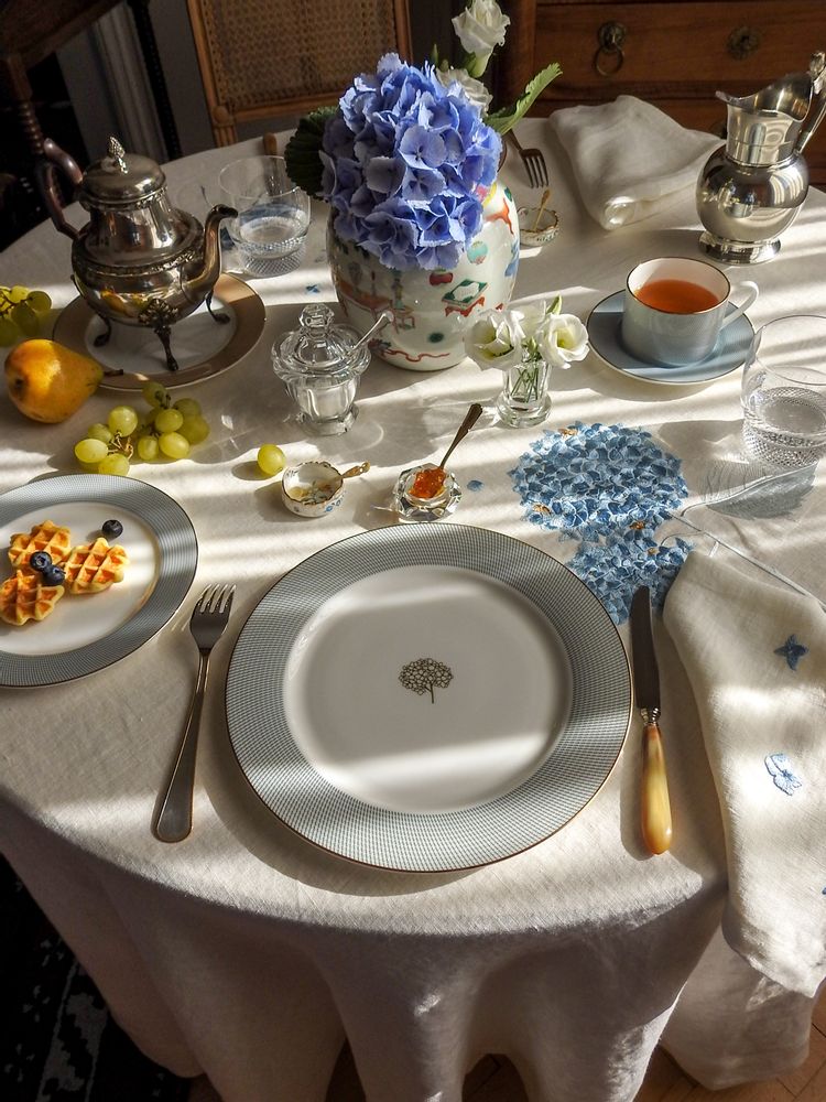Objets de décoration - Nappe de table HORTENSIA - ARTIPARIS