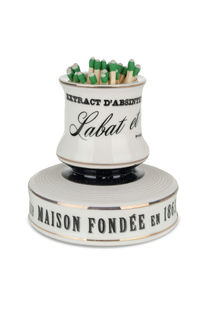 Decorative objects - Pyrogen Labat & Fils, with a Gift Box and 100 “Knock Everywhere” matches  - BONNECAZE ABSINTHE & HOME