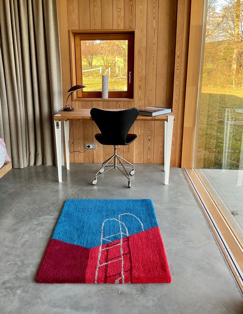 Tapis contemporains - Fabric Fabrik: TAPIT - STOOL RUGS - FRAMED WORKS - FABRIC FABRIK