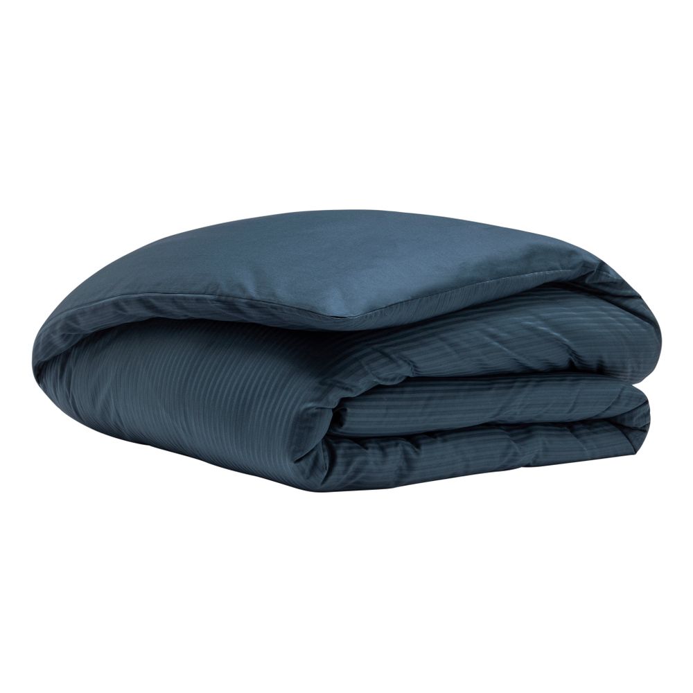 Linge de lit - Grand Hôtel Bleu Nuit - Parure de lit Satin de coton - ESSIX