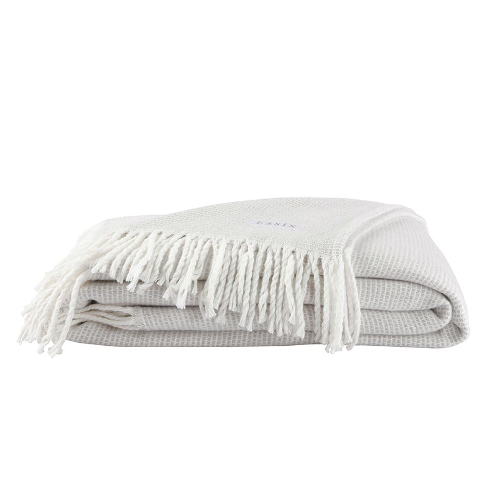 Bed linens - Cocon Gris Perle - Throw - ESSIX