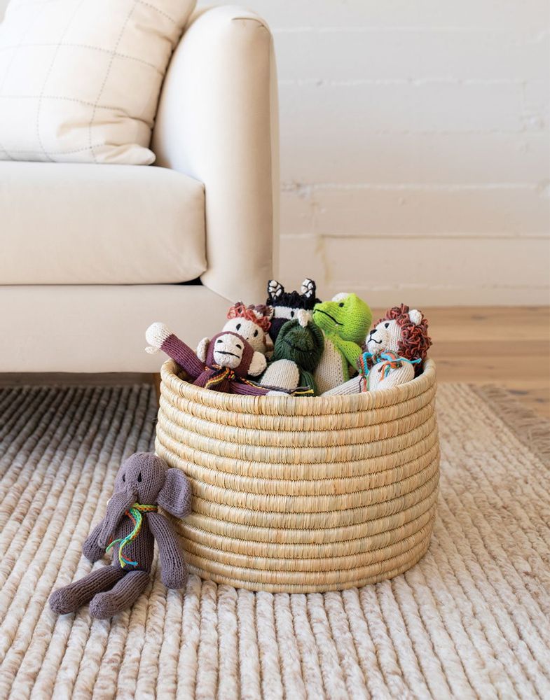 Soft toy - Lion, Spider, Small, Cotton - KENANA KNITTERS LTD.