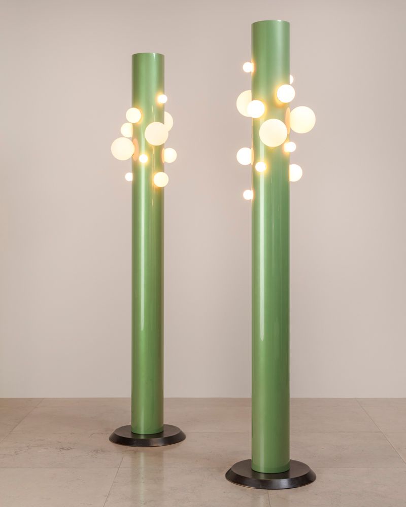 Floor lamps - ELECTRON FLOOR LAMP - VAN DER STRAETEN