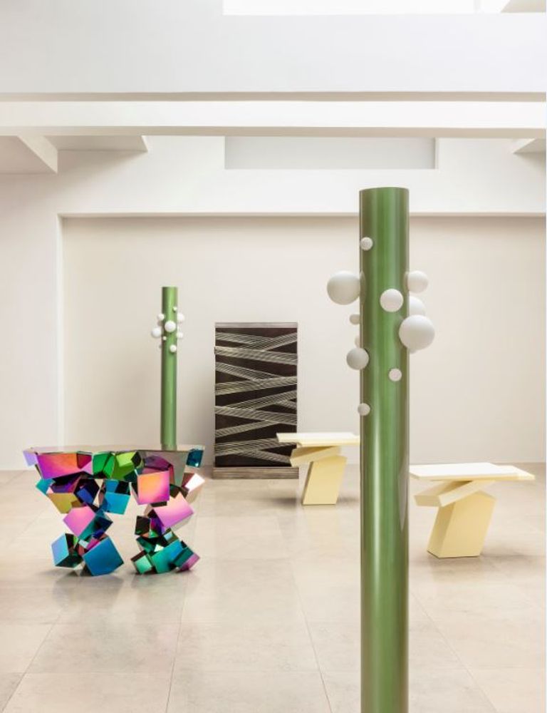 Floor lamps - ELECTRON FLOOR LAMP - VAN DER STRAETEN