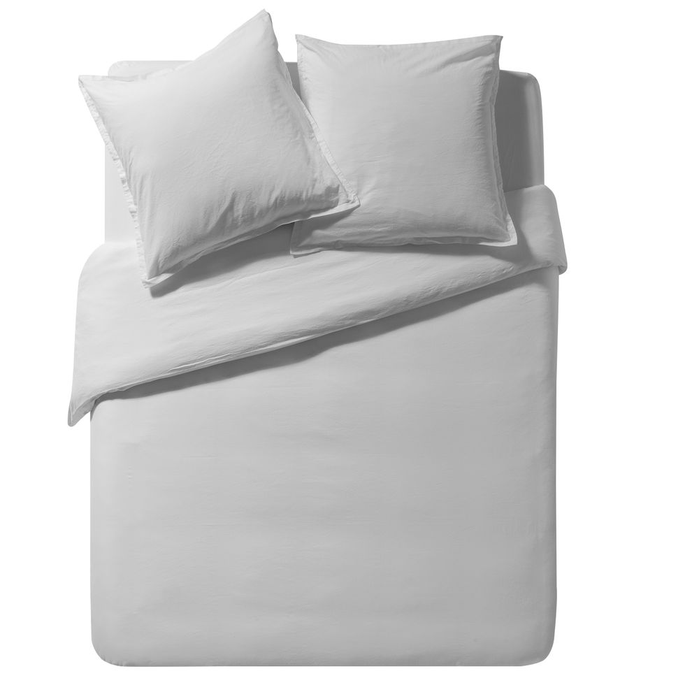 Linge de lit - Coton Lavé Soft line Mastic - Parure de lit - ESSIX