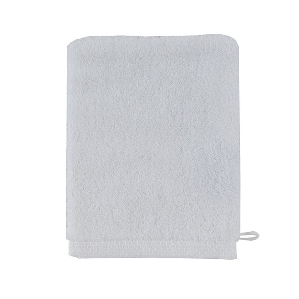 Serviettes de bain - Aqua Blanc - Serviette, gant, peignoir et tapis de bain en coton - ESSIX