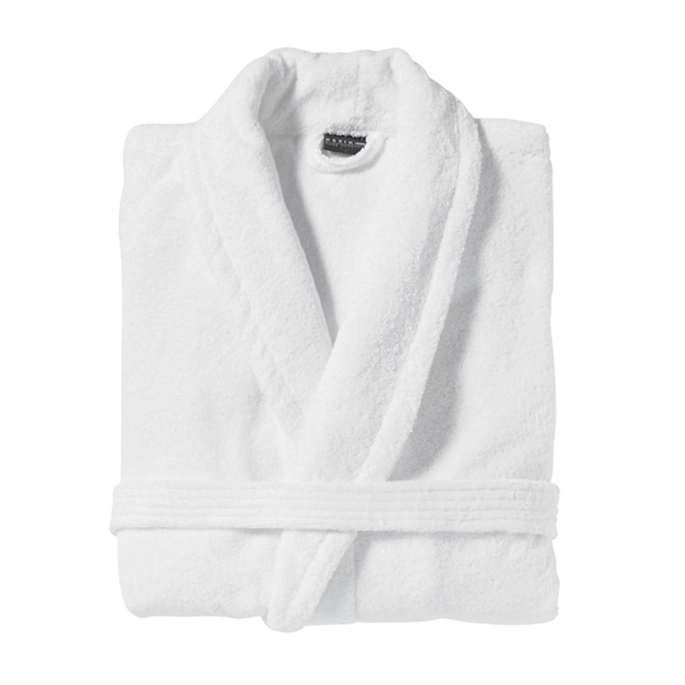 Serviettes de bain - Aqua Blanc - Serviette, gant, peignoir et tapis de bain en coton - ESSIX