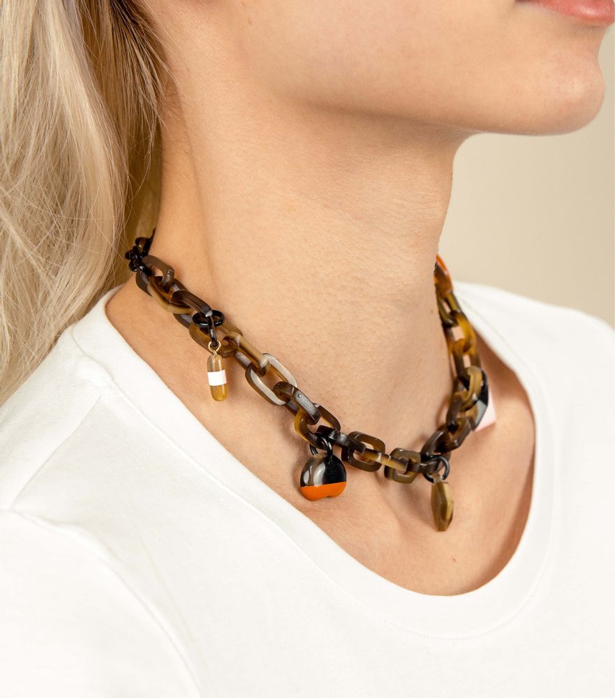 Jewelry - Horn or hoof choker necklaces - L INDOCHINEUR X RIVÊT