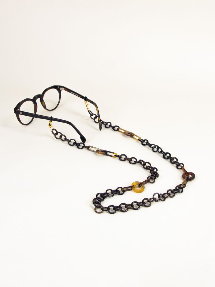 Glasses - Glasses chains in brass, horn or hoof - L INDOCHINEUR X RIVÊT