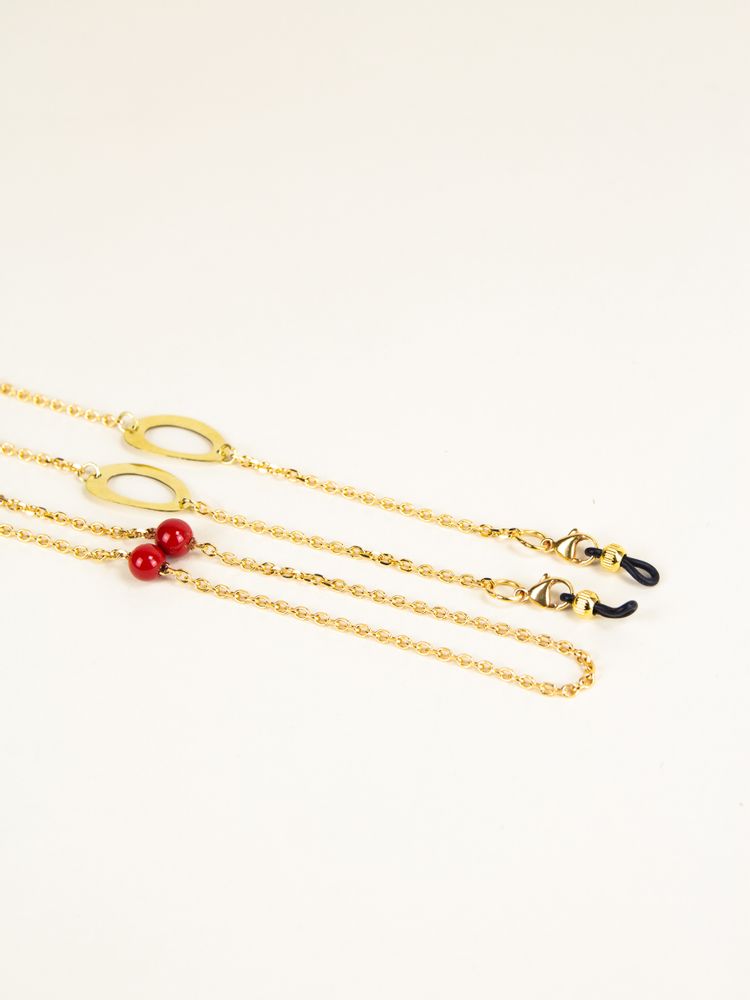 Glasses - Glasses chains in brass, horn or hoof - L INDOCHINEUR X RIVÊT