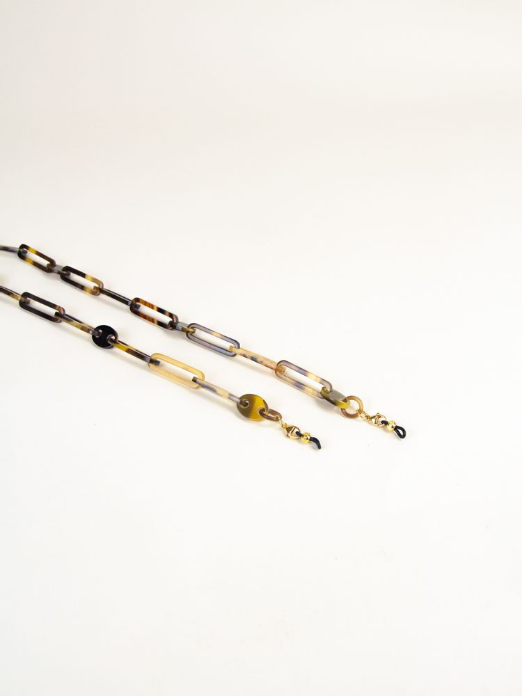 Glasses - Glasses chains in brass, horn or hoof - L INDOCHINEUR X RIVÊT