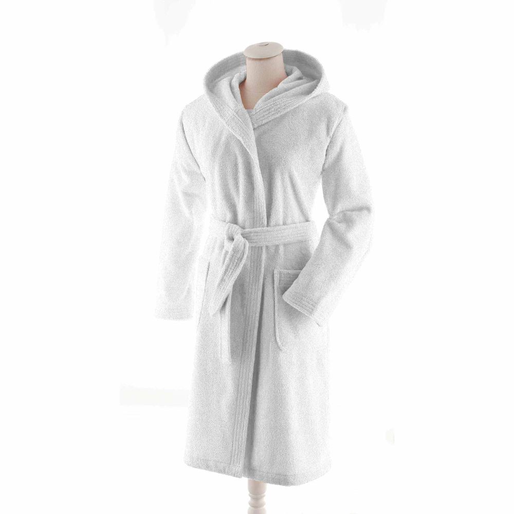 Autres linges de bain - Peignoir Capuche Blanc - ESSIX