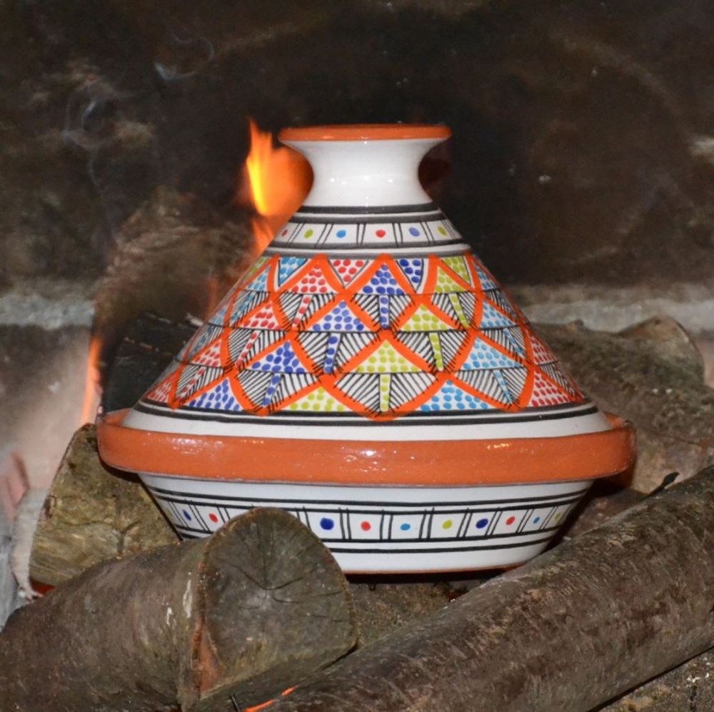 Saucepans - Individual tajine for cooking over a fire - YODECO